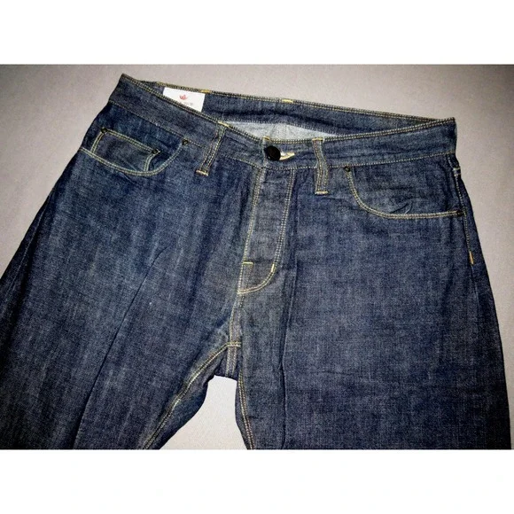 SHOCKOE ATELIER Medium Wash SELVEDGE Slim DIXON Jeans‎ Men's 31 X 33